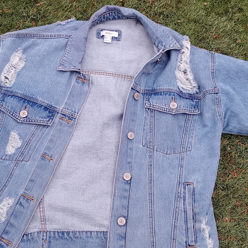 denim jean jacket forever 21